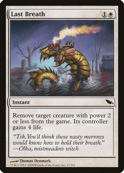 Last Breath Shadowmoor Magic card