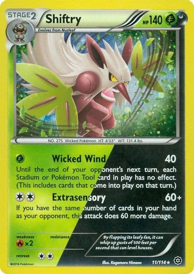 Shiftry (Cosmos Holo) Miscellaneous Cards & Products Pokemon card