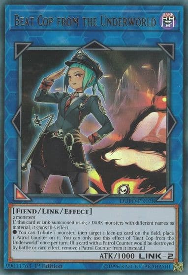 Beat Cop from the Underworld Duel Power Yu-Gi-Oh! card