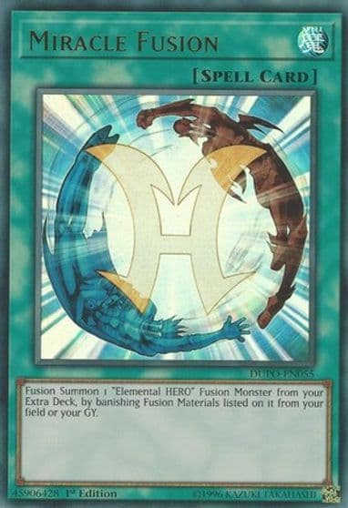 Miracle Fusion Duel Power Yu-Gi-Oh! card