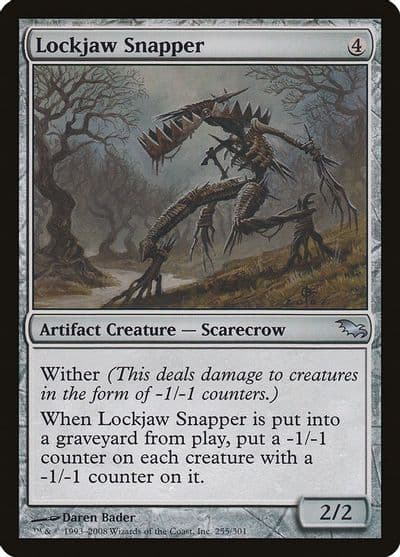 Lockjaw Snapper Shadowmoor Magic card
