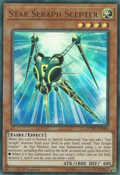 Star Seraph Scepter Duel Power Yu-Gi-Oh! card