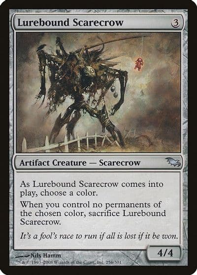 Lurebound Scarecrow Shadowmoor Magic card