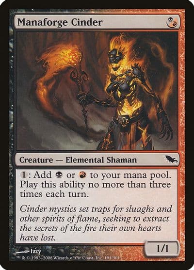 Manaforge Cinder Shadowmoor Magic card
