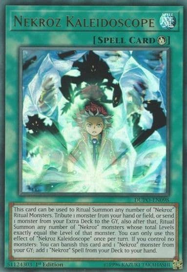 Nekroz Kaleidoscope Duel Power Yu-Gi-Oh! card