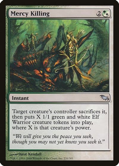 Mercy Killing Shadowmoor Magic card