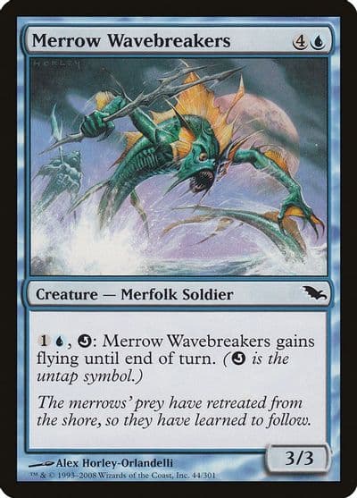 Merrow Wavebreakers Shadowmoor Magic card