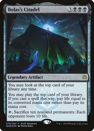 Bolass Citadel Draft Weekend Launch Party & Release Event Promos Magic card