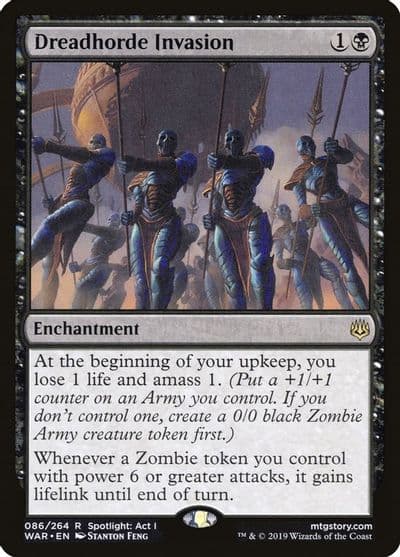 Dreadhorde Invasion War of the Spark Magic card