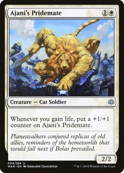 Ajanis Pridemate War of the Spark Magic card