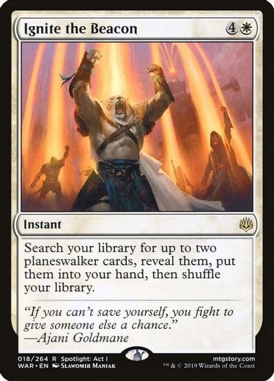 Ignite the Beacon War of the Spark Magic card
