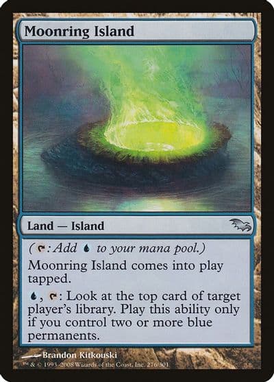 Moonring Island Shadowmoor Magic card