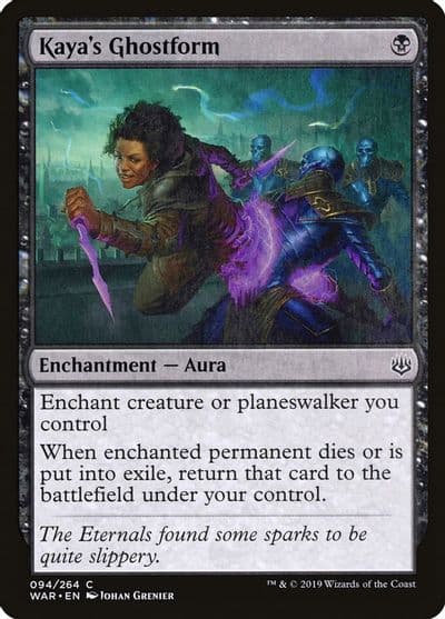 Kayas Ghostform War of the Spark Magic card