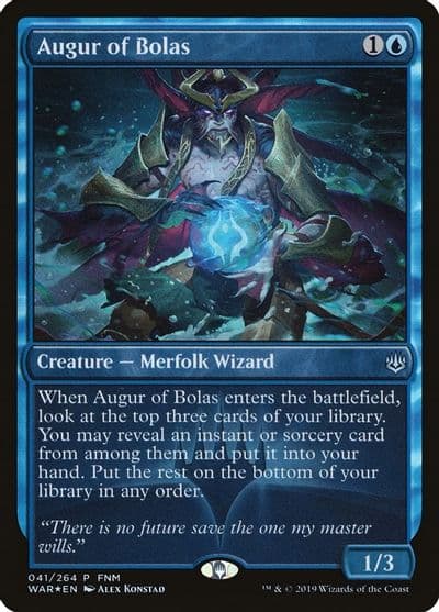 Augur of Bolas FNM Promos Magic card