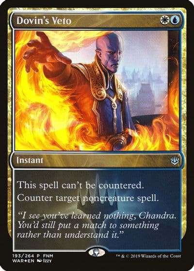 Dovins Veto FNM Promos Magic card