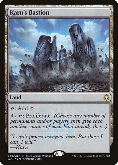 Karns Bastion Planeswalker Event Promos Magic card