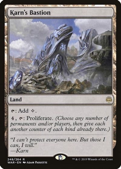 Karns Bastion War of the Spark Magic card