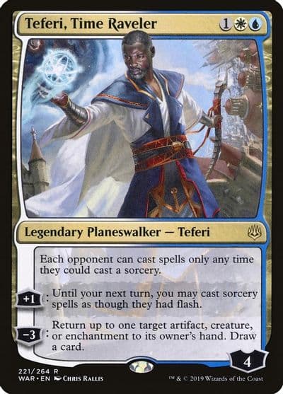 Teferi Time Raveler War of the Spark Magic card