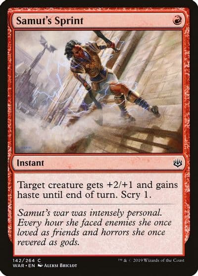 Samuts Sprint War of the Spark Magic card