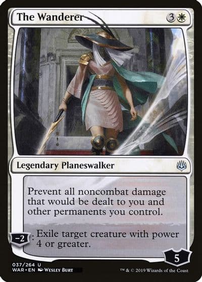 The Wanderer War of the Spark Magic card