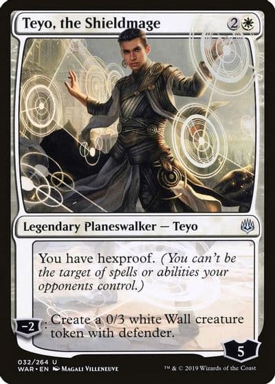 Teyo the Shieldmage War of the Spark Magic card