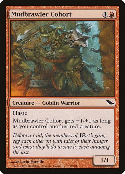 Mudbrawler Cohort Shadowmoor Magic card