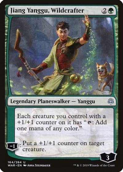 Jiang Yanggu Wildcrafter War of the Spark Magic card
