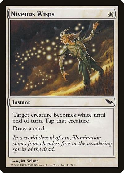 Niveous Wisps Shadowmoor Magic card