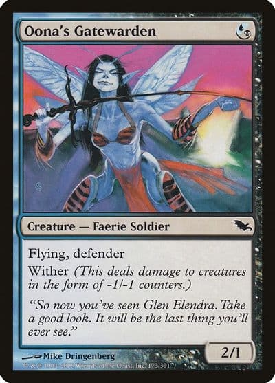 Oonas Gatewarden Shadowmoor Magic card