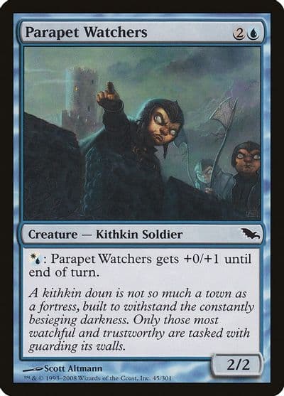 Parapet Watchers Shadowmoor Magic card