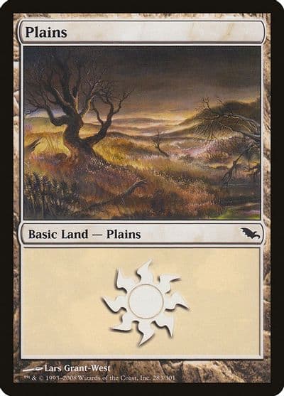 Plains 283 Shadowmoor Magic card