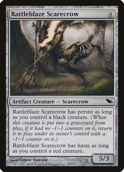 Rattleblaze Scarecrow Shadowmoor Magic card