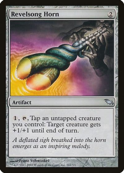 Revelsong Horn Shadowmoor Magic card