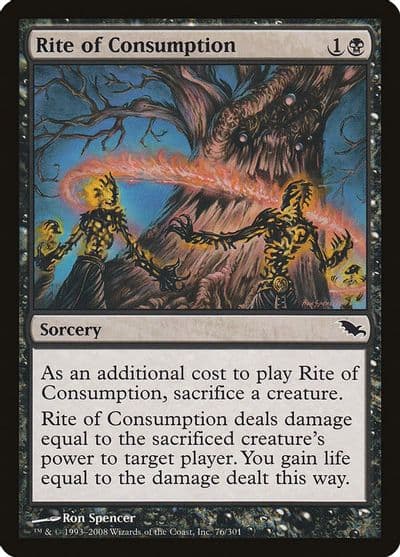 Rite of Consumption Shadowmoor Magic card