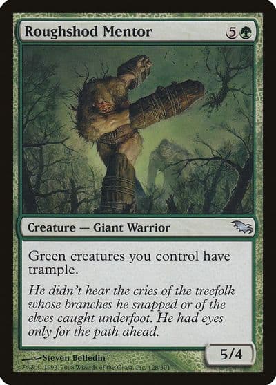 Roughshod Mentor Shadowmoor Magic card