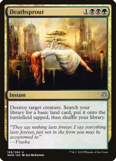 Deathsprout War of the Spark Magic card