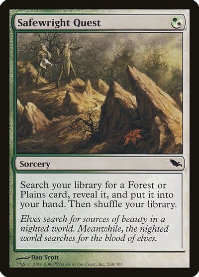 Safewright Quest Shadowmoor Magic card