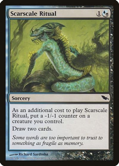 Scarscale Ritual Shadowmoor Magic card