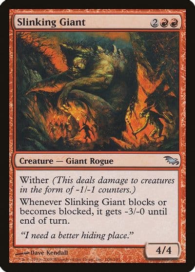 Slinking Giant Shadowmoor Magic card