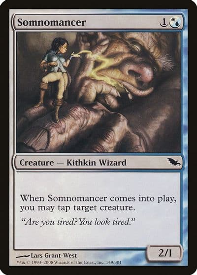 Somnomancer Shadowmoor Magic card
