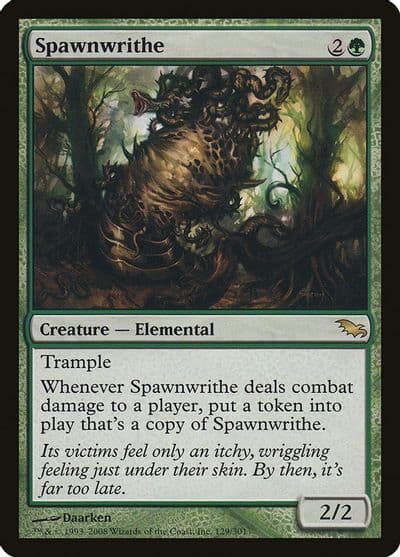 Spawnwrithe Shadowmoor Magic card