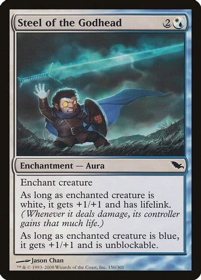 Steel of the Godhead Shadowmoor Magic card