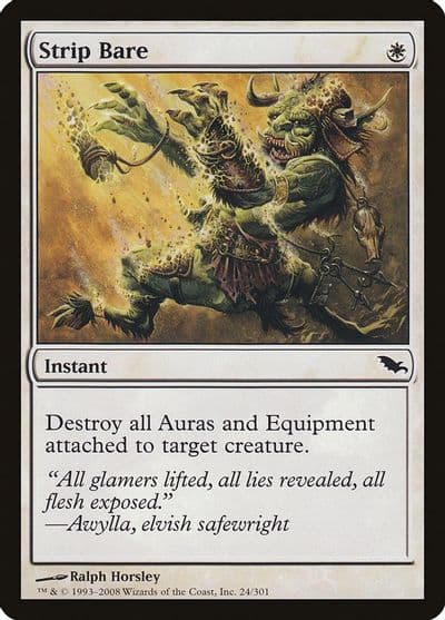 Strip Bare Shadowmoor Magic card