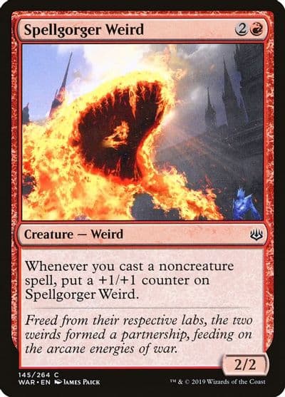 Spellgorger Weird War of the Spark Magic card