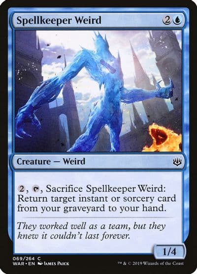 Spellkeeper Weird War of the Spark Magic card