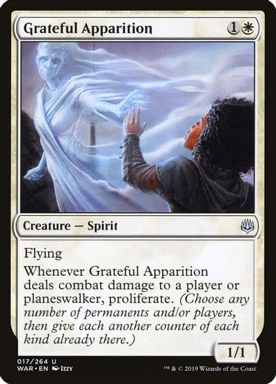 Grateful Apparition War of the Spark Magic card