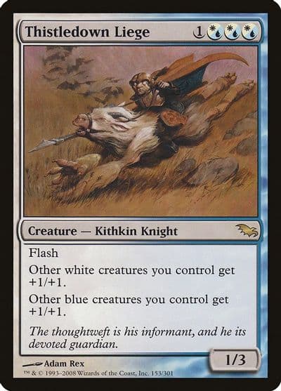 Thistledown Liege Shadowmoor Magic card