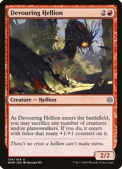 Devouring Hellion War of the Spark Magic card