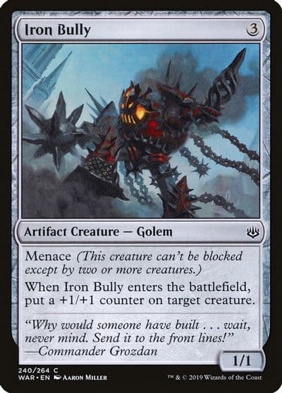 Iron Bully War of the Spark Magic card