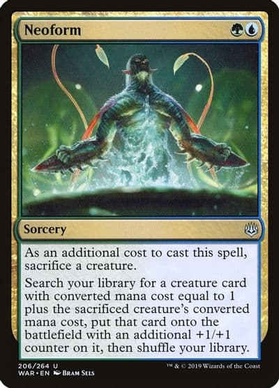 Neoform War of the Spark Magic card